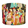 Melting Pot - Lampenkap Dara Indiaas tafereel 30x25cm Melting Pot - Lampenkap Dara Indiaas tafereel 30x25cm