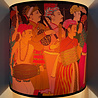 Melting Pot - Wandlampje Dara India met snoer 20x20cm Melting Pot - Wandlampje Dara India met snoer 20x20cm