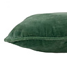 Imbarro Kussen Lala Velours Appelgroen 40x60cm Imbarro Kussen Lala Velours Appelgroen 40x60cm