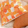 Melting Pot - Kussen Papaya Oranje 43x43cm Melting Pot - Kussen Papaya Oranje 43x43cm