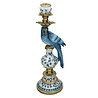 Melting Pot - Kandelaar met Blauwe Vogel B Rechts 40cm Melting Pot - Kandelaar met Blauwe Vogel B Rechts 40cm