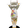 Lammers en Lammers Kewpie Flowerbomb op Gouden Sokkel 50cm Lammers en Lammers Kewpie Flowerbomb op Gouden Sokkel 50cm