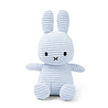 Nijntje / Miffy Nijntje Zittend Corduroy ijsblauw 23cm Nijntje / Miffy Nijntje Zittend Corduroy ijsblauw 23cm