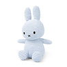 Nijntje / Miffy Nijntje Zittend Corduroy ijsblauw 23cm Nijntje / Miffy Nijntje Zittend Corduroy ijsblauw 23cm