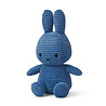 Nijntje / Miffy Nijntje Zittend Corduroy Kobalt Blauw 23cm Nijntje / Miffy Nijntje Zittend Corduroy Kobalt Blauw 23cm