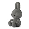 Nijntje / Miffy Nijntje Zittend Corduroy Grijs M 33cm Nijntje / Miffy Nijntje Zittend Corduroy Grijs M 33cm