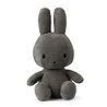 Nijntje / Miffy Nijntje Zittend Corduroy Grijs M 33cm Nijntje / Miffy Nijntje Zittend Corduroy Grijs M 33cm