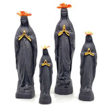 Maria Vaasjes Mat Zwart met 24K Goud in 4 maten Maria Vaasjes Mat Zwart met 24K Goud in 4 maten