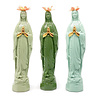 Atelier Saf Maria Vaasjes Licht Groen met 24K Gouden Handjes in 4 maten Atelier Saf Maria Vaasjes Licht Groen met 24K Gouden Handjes in 4 maten