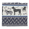 Bunzlau Castle Theedoek Honden Donker Blauw 65x65cm Bunzlau Castle Theedoek Honden Donker Blauw 65x65cm