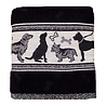 Bunzlau Castle Handdoek Honden Zwart 53x60cm Bunzlau Castle Handdoek Honden Zwart 53x60cm