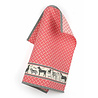 Bunzlau Castle Theedoek Honden Rood 65x65cm Bunzlau Castle Theedoek Honden Rood 65x65cm