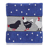Bunzlau Castle Handdoek Kippen Koninklijk Blauw 53x60cm Bunzlau Castle Handdoek Kippen Koninklijk Blauw 53x60cm