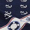 Bunzlau Castle Handdoek Maritime Donker Blauw 53x60cm Bunzlau Castle Handdoek Maritime Donker Blauw 53x60cm