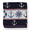 Bunzlau Castle Handdoek Maritime Donker Blauw 53x60cm Bunzlau Castle Handdoek Maritime Donker Blauw 53x60cm