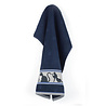 Bunzlau Castle Handdoek Katten Donker Blauw 53x60cm Bunzlau Castle Handdoek Katten Donker Blauw 53x60cm