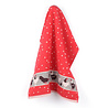 Bunzlau Castle Handdoek Kippen Rood 53x60cm Bunzlau Castle Handdoek Kippen Rood 53x60cm