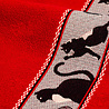Bunzlau Castle Handdoek Katten Rood 53x60cm Bunzlau Castle Handdoek Katten Rood 53x60cm