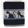 Bunzlau Castle Handdoek Katten Zwart 53x60cm Bunzlau Castle Handdoek Katten Zwart 53x60cm