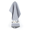 Bunzlau Castle Handdoek Vogels Grijs 53x60cm Bunzlau Castle Handdoek Vogels Grijs 53x60cm