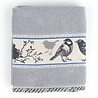Bunzlau Castle Handdoek Vogels Grijs 53x60cm Bunzlau Castle Handdoek Vogels Grijs 53x60cm