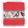 Bunzlau Castle Handdoek Vogels Rood 53x60cm Bunzlau Castle Handdoek Vogels Rood 53x60cm