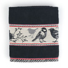 Bunzlau Castle Handdoek Vogels Zwart 53x60cm Bunzlau Castle Handdoek Vogels Zwart 53x60cm