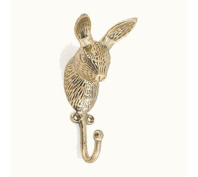 Doing Goods - Wandhaak Harri Haas Messing 14.5x6x4.5cm Doing Goods - Wandhaak Harri Haas Messing 14.5x6x4.5cm