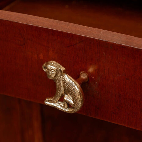 Doing Goods - Ladeknop Peppin Aap Rechts Messing 4.5x5cm Doing Goods - Ladeknop Peppin Aap Rechts Messing 4.5x5cm