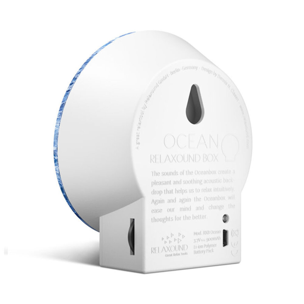 Zwitscherbox - Oceanbox – Oplaadbare Geluidsbox met Zeegeluiden en Bewegingssensor Zwitscherbox - Oceanbox – Oplaadbare Geluidsbox met Zeegeluiden en Bewegingssensor