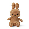 Nijntje / Miffy Nijntje Zittend Corduroy Beige 23cm Nijntje / Miffy Nijntje Zittend Corduroy Beige 23cm