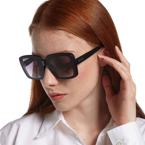 Okkia - Zonnebril ALESSIA Square Black OK027-BK