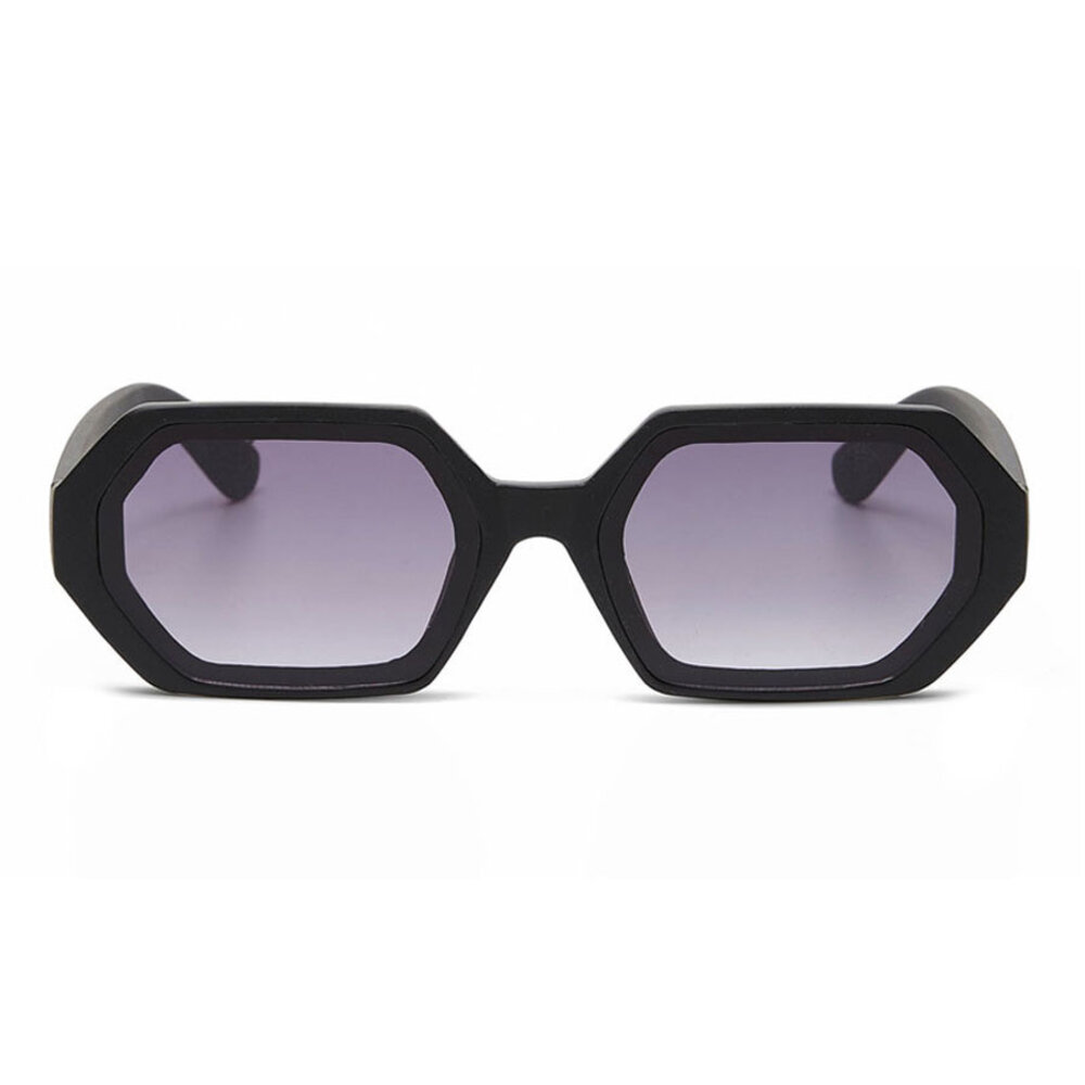 Okkia - Zonnebril ANDREA Small Hexagon Black OK022-BK