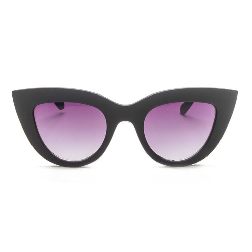 Okkia - Zonnebril CLAUDIA Big Cat-Eye Black OK013-BK
