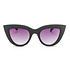 Zonnebril CLAUDIA Big Cat-Eye Black OK013-BK