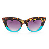 Okkia Zonnebril Claudia Big Cat Eye Havana OK013-HB Okkia Zonnebril Claudia Big Cat Eye Havana OK013-HB