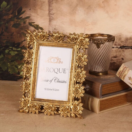 Melting Pot - Fotolijst Baroque Rozen Goud 18x22.5cm Melting Pot - Fotolijst Baroque Rozen Goud 18x22.5cm