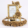 Melting Pot - Presenteerblad Baroque Spiegel Goud Ø 31cm Melting Pot - Presenteerblad Baroque Spiegel Goud Ø 31cm