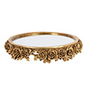 Melting Pot - Presenteerblad Baroque Spiegel Goud Ø 31cm Melting Pot - Presenteerblad Baroque Spiegel Goud Ø 31cm