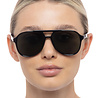 Le Specs Zonnebril Tragic Magic Polarized Black Khaki Mono Le Specs Zonnebril Tragic Magic Polarized Black Khaki Mono