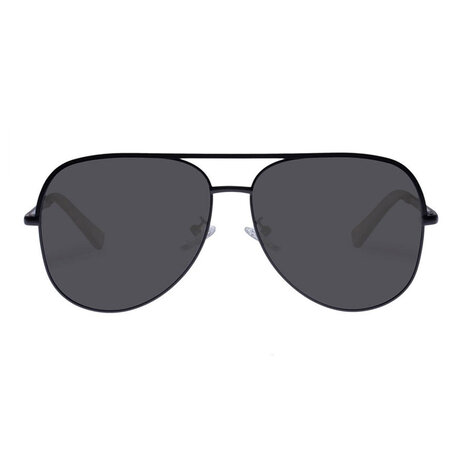 Zonnebril Hey BBy Matte Black Polarized - Smoke Mono Lens Zonnebril Hey BBy Matte Black Polarized - Smoke Mono Lens