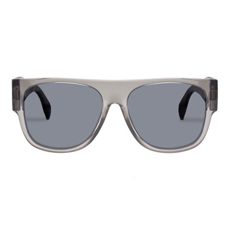 Le Specs - Zonnebril Floatation Clear Shadow Polarized - Smoke Mono Lens Le Specs - Zonnebril Floatation Clear Shadow Polarized - Smoke Mono Lens