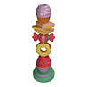 Melting Pot - Kandelaar Snoepjes Multicolor 12x12x39cm Melting Pot - Kandelaar Snoepjes Multicolor 12x12x39cm