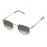 Le Specs Zonnebril Alto Bright Gold - Smoke Gradient Lens *AANBIEDING* Le Specs Zonnebril Alto Bright Gold - Smoke Gradient Lens *AANBIEDING*