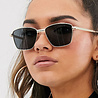 Le Specs Zonnebril Supastar - Smoke Mono Lens Le Specs Zonnebril Supastar - Smoke Mono Lens