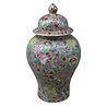 Melting Pot - Pot met Deksel Chinois Porselein Multicolor 34x60cm Melting Pot - Pot met Deksel Chinois Porselein Multicolor 34x60cm