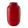 Pip Studio Vaas Ovaal Rood Metaal H30cm Pip Studio Vaas Ovaal Rood Metaal H30cm