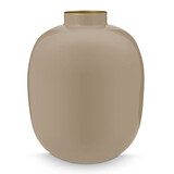 Pip Studio - Vaas Rond en Ovaal Metaal in 3 kleuren en 2 maten Pip Studio - Vaas Rond en Ovaal Metaal in 3 kleuren en 2 maten