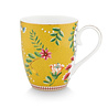 Pip Studio Mok met Oor La Majorelle Geel Groot 350ml Pip Studio Mok met Oor La Majorelle Geel Groot 350ml