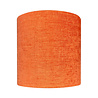 Melting Pot - Lampenkap Cilinder Oranje op Wit 30x35cm Melting Pot - Lampenkap Cilinder Oranje op Wit 30x35cm